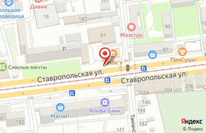 Частное охранное предприятие Нева на ​Ставропольской на карте
