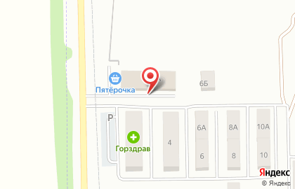 Супермаркет Пятёрочка на улице 70 лет Победы на карте