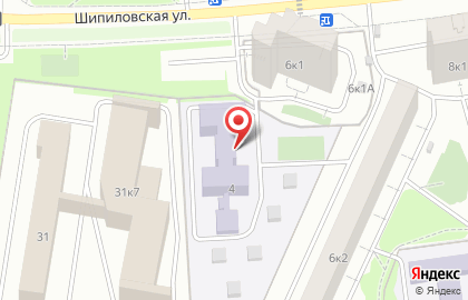 Школа №878 с дошкольным отделением в Северном Орехово-Борисово на карте