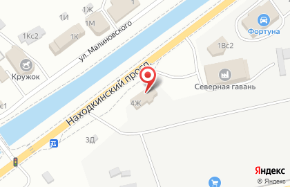 Торговая компания Дальзапчасть на Набережной улице на карте