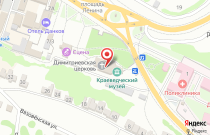 Данковский краеведческий музей на карте
