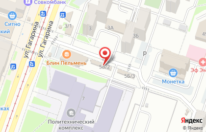 Магазин молочной продукции в Ленинском районе на карте