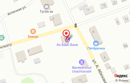 Акционерный коммерческий банк АК Барс в Казани на карте