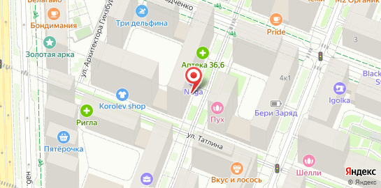 Премиальная клиника эпиляции Epilate-Me на метро ЗИЛ на карте