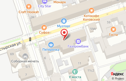 Оценочная компания Капитал-оценка на Монастырской улице на карте