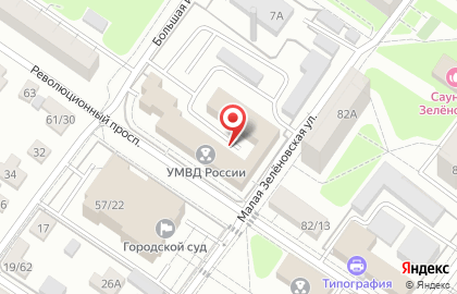 МУ МВД России Подольское на карте