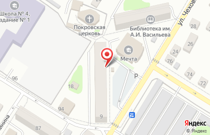 Магазин Хардт на улице Чехова на карте