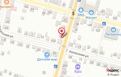 Цветочный магазин в Ставрополе на карте