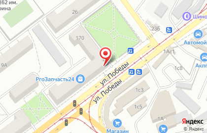 Торговая компания Техномаркет в Кировском районе на карте