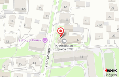 Союз пенсионеров России, Ленинский район на карте