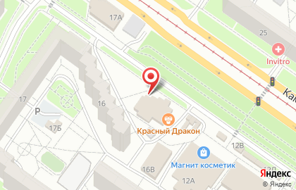 Магазин тканей и швейной фурнитуры Шарм на Камышинской улице на карте