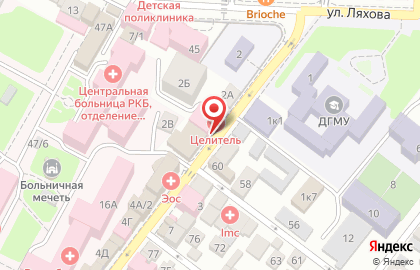 Салон оптики Глаз Алмаз в Советском районе на карте