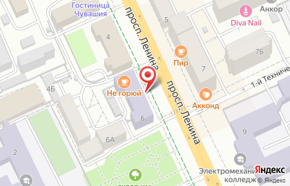 Банкомат Авангард на проспекте Ленина, 6 на карте