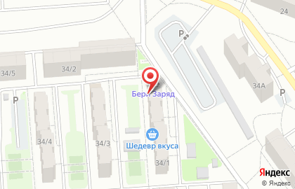 Парикмахерская Точка красоты в Железнодорожном районе на карте
