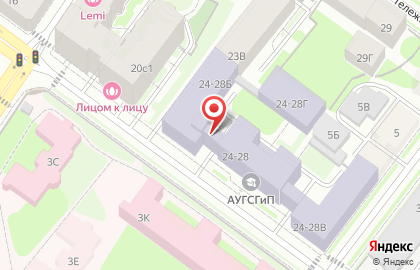 Колледж строительной индустрии и городского хозяйства на Миргородской улице на карте