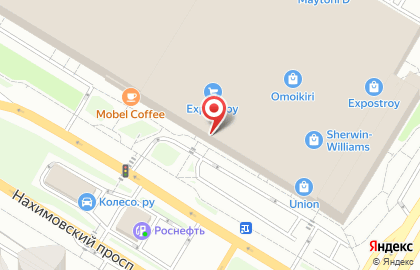 Официальный представитель KOMANDOR Мебеландр на Нахимовском проспекте на карте