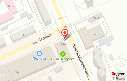Автоматический киоск Вода-воз на Красноармейской улице на карте