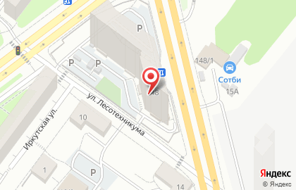 Группа компаний Ураллизинг в Октябрьском районе на карте