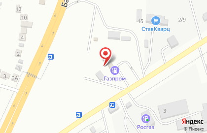 АЗС Газпром на Батайской улице на карте