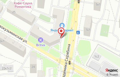 Go на 1-й Новокузьминской улице на карте