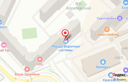 Компания Марди на улице Горького на карте