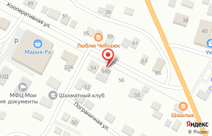 Магазин Амир на Кооперативной улице на карте