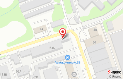Автомойка во Владимире на карте