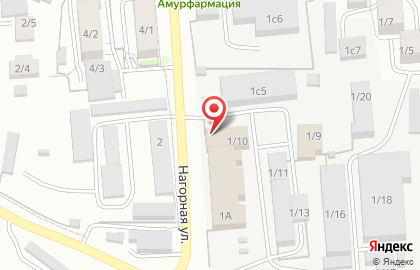 Мебельный салон Новая мебель на Нагорной улице на карте