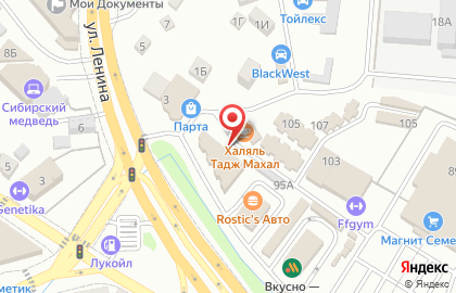 Общестрой на карте