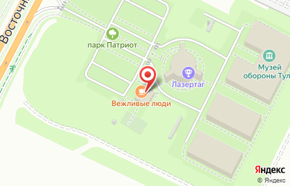 Кафе Вежливые люди в Центральном районе на карте