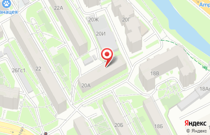 Сеть коррекционно-логопедических центров на улице Железнодорожников на карте