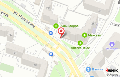 Магазин товаров для новорожденных Аистёнок на улице Новосёлов на карте