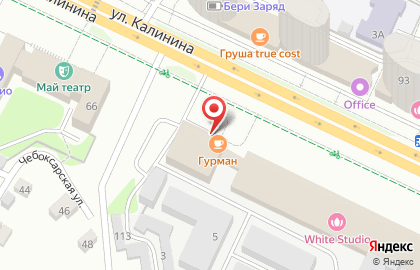 Производственная компания Лента в Чебоксарах на карте