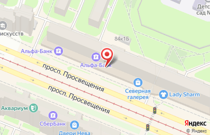 Банкомат МосОблБанк на Гражданском проспекте на карте