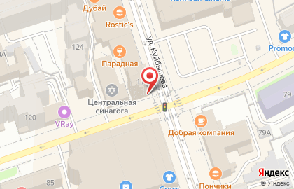 Ювелирный магазин 585Gold на Екатерининской улице на карте