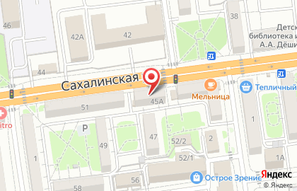 BeerLoga на Сахалинской улице на карте
