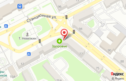 Терминал СберБанк на улице Красина, 77 на карте