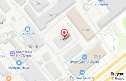 Транспортно-экспедиционная компания ТАТ в Фрунзенском районе на карте