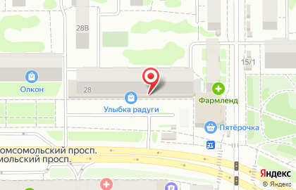 Фотоателье в Челябинске на карте