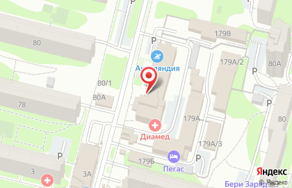 Магазин продуктов Куриный на карте