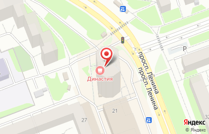 Банкомат СКБ-банк на проспекте Ленина на карте