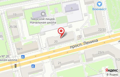 Магазин мебели Мебель Комфорт на проспекте Ленина на карте