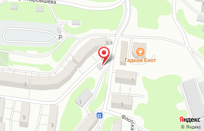 Киоск овощей и фруктов в Петропавловске-Камчатском на карте