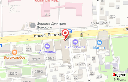 Банкомат ВТБ в Ростове-на-Дону на карте