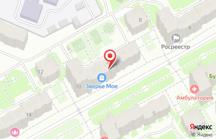Банкомат Банк Петрокоммерц на Покровском бульваре на карте