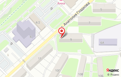 Компания по аренде квартир посуточно Tranzit.pro на карте