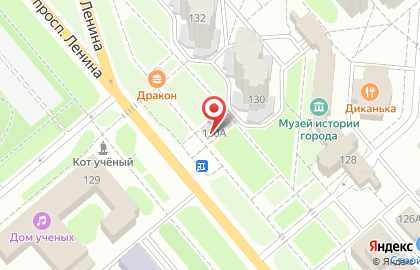 Свадебный салон Престиж на проспекте Ленина на карте