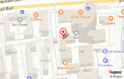 Кадровое агентство Rabotut на улице Сущёвский Вал на карте