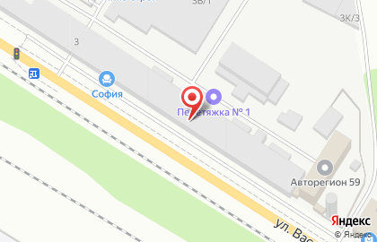 Мебельная фирма на улице Василия Васильева на карте