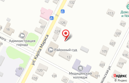 Магазин Ассорти на улице К.Маркса на карте